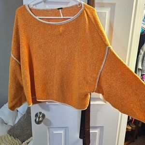 Free People Crop Sweater